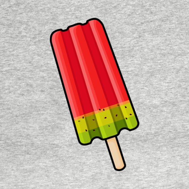 Watermelon Ice Lolly Fun Design by AlmightyClaire
